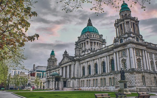 Which walking tours in Belfast focus on the Troubles?